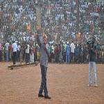 Moise Katumbi au stade du TP Mazembe