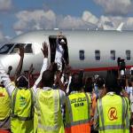 Arrivée de Moïse Katumbi à Lubumbashi, lundi 20 mai 2019. Photo Droits Tiers.