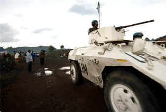 Soldats de la MONUC à Goma