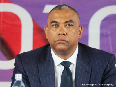 Le Ministre du plan Olivier Kamitatu