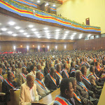 Une vue des dputs nationaux et snateurs congolais au palais du peuple (sige du parlement), ce 8/12/2010  Kinshasa.