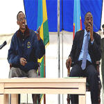 Joseph Kabila et Paul Kagame  Goma