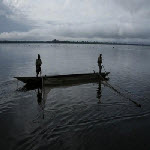 Pcheurs sur le fleuve Congo