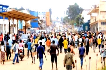 Manifestations contre le M23 mercredi 21.11.2012 à Bukavu
