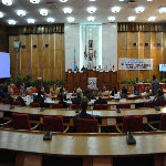Réunion du Bureau de l'APF, le 4 juillet 2011. Hémicycle du Sénat, Kinshasa (RDC)