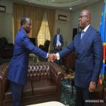 Sylvestre Ilunga Ilunkamba, nouveau Premier Ministre a t reu par le Prsident Tshisekedi le 20 mai 2019. Photo Prsidence RDC.