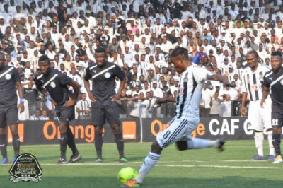 TP Mazembe contre Berekum Chelsea  Lubumbashi le 22 juillet 2012