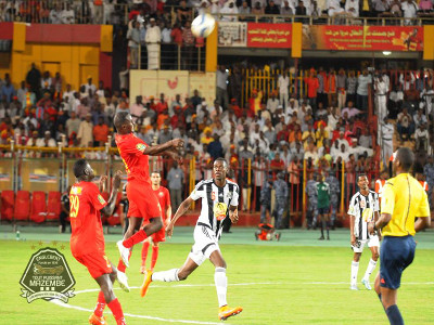 Le TP Mazembe joue contre El Merreikh le 26.9.2015 à Omdurman
