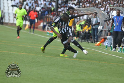 TP Mazembe joue contre AS V Club à Lubumbashi le 25.5.2014