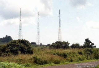 Les « trois antennes » à Kibati