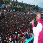 Vital Kamerhe en campagne électorale à Bukavu, au Sud-Kivu
