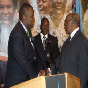 Joseph Kabila, Zanga Mobutu et Antoine Gizenga