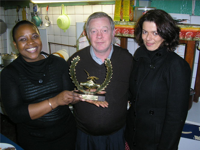 Franoise, Gilles Buna (adjoint au maire de lyon ) chez tante-lina