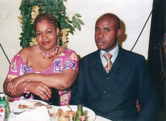 Didier Nta et sa femme Bijou Mukuna Nta