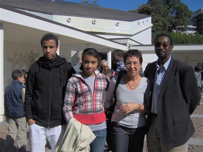 Famille Ndombele Joel, Aline ,Cristina et Antoine Seimo