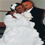 Ridjana et Maria kitoko dans leur mariage.Tour de peiz canton de vaud/suisse.Mariage de l' ...