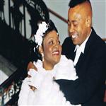 Ridjana et Maria kitoko dans leur mariage.Tour de peiz canton de vaud/suisse.Mariage de l' ...