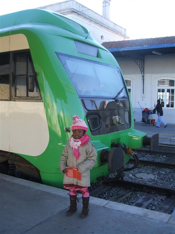 Station de train figueira da foz-portugal