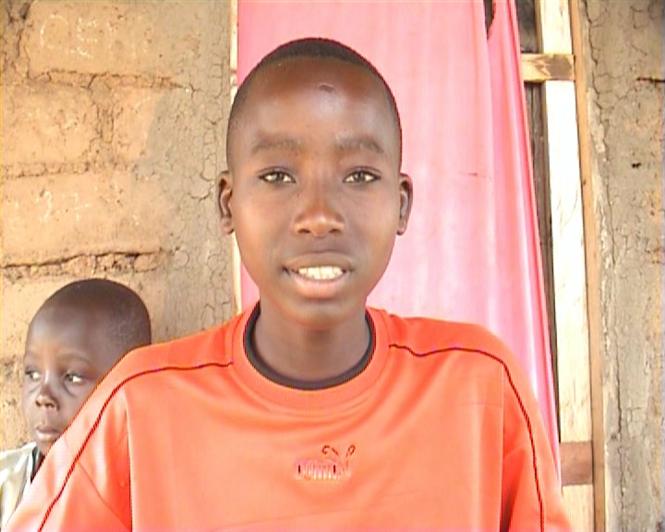 A boy in Fizi, Sud-Kivu.