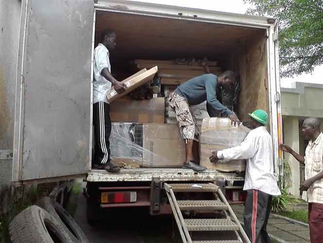 DISTRIBUTION DU FRET A KINSHASA
