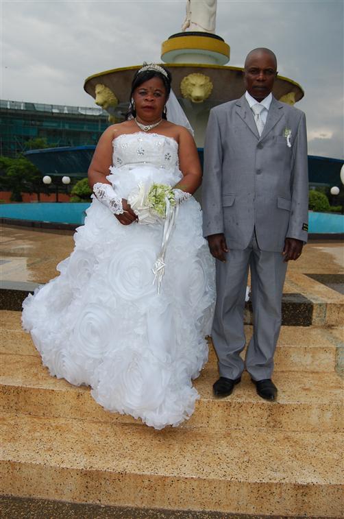 Le mariage entre Kesia et Kitoko